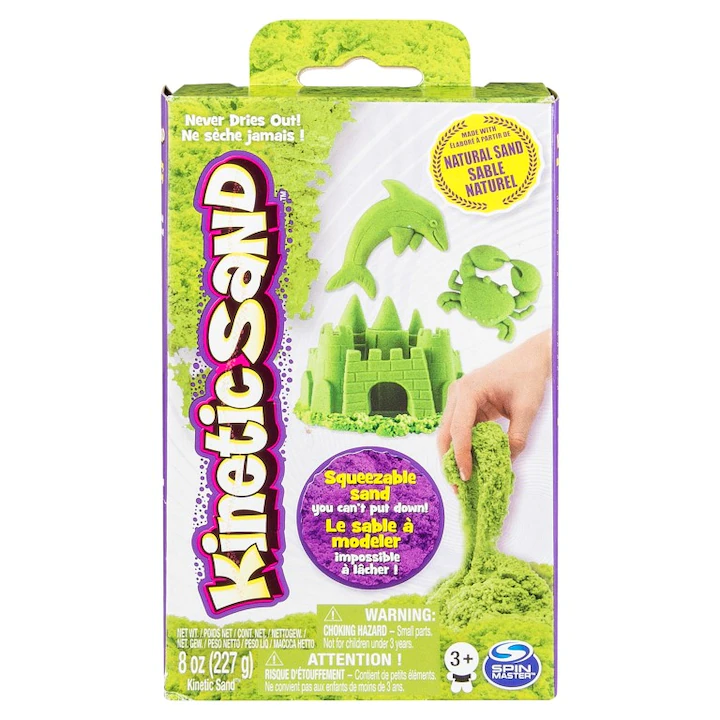 Rezervă Kinetic Sand Verde - 227g