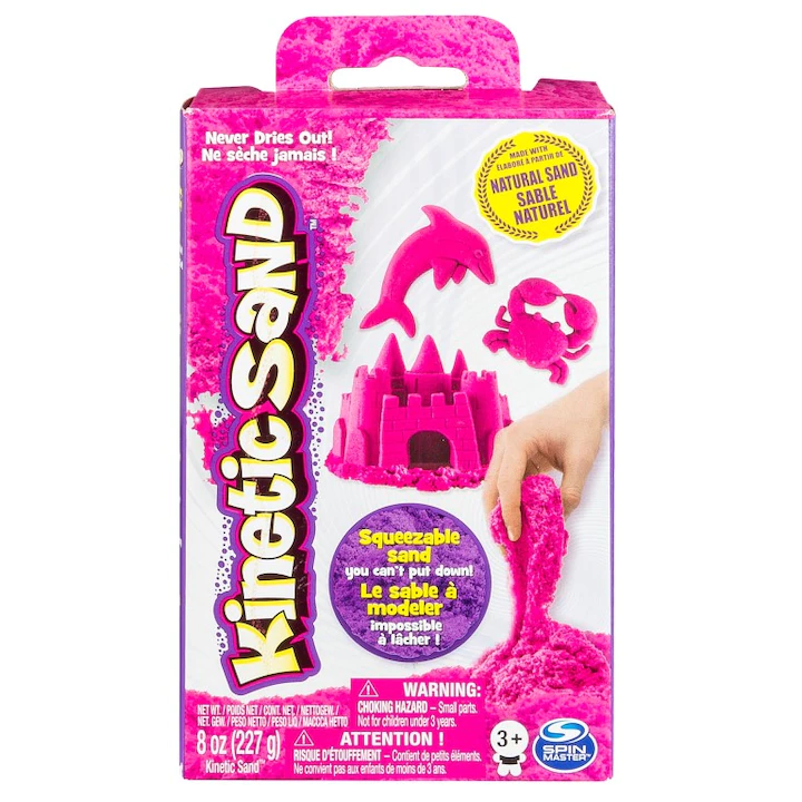 Rezervă Kinetic Sand Roz - 227g