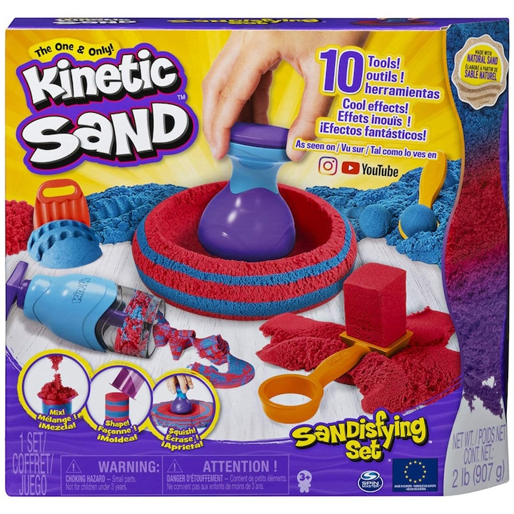 Set Kinetic Sand Sandtastic - 907g